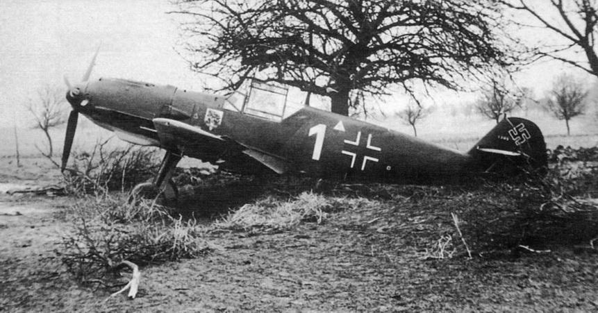 Bf 109E-3 WNr. 1304 as captured on 22 November 1940